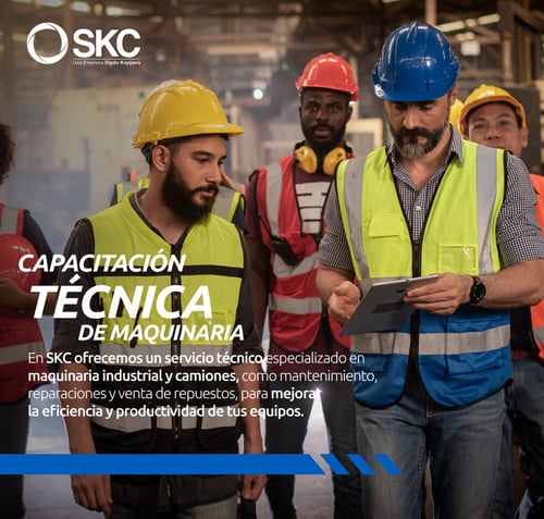 Servicio de Capacitación en maquinaria