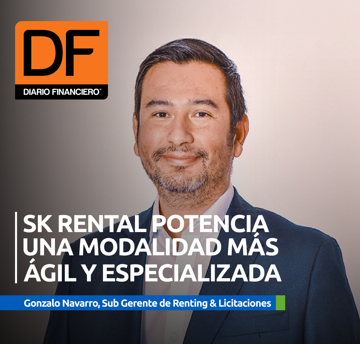 Gonzalo Navarro, Subgerente Renting SK Rental